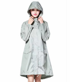Wasserdichte Freizeitjacke für Frauen - Jana in Grau