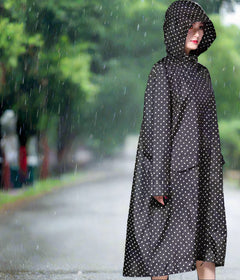 Wasserdichte Freizeitjacke für Frauen - Jana in Schwarz