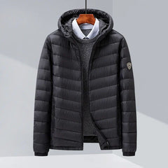 Wasserdichte Herren-Pufferjacke - Otto in Schwarz