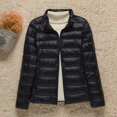 Wasserdichte Winterjacke für Frauen - Ronja in Schwarz