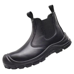 Wasserdichte Winterstiefel für Männer - René in Schwarz