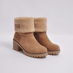 Thelma | Wärmegefütterte Damenstiefel in BRAUN