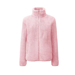 Weiche und warme Jacke für Frauen - Anelie in Zartes Rosa