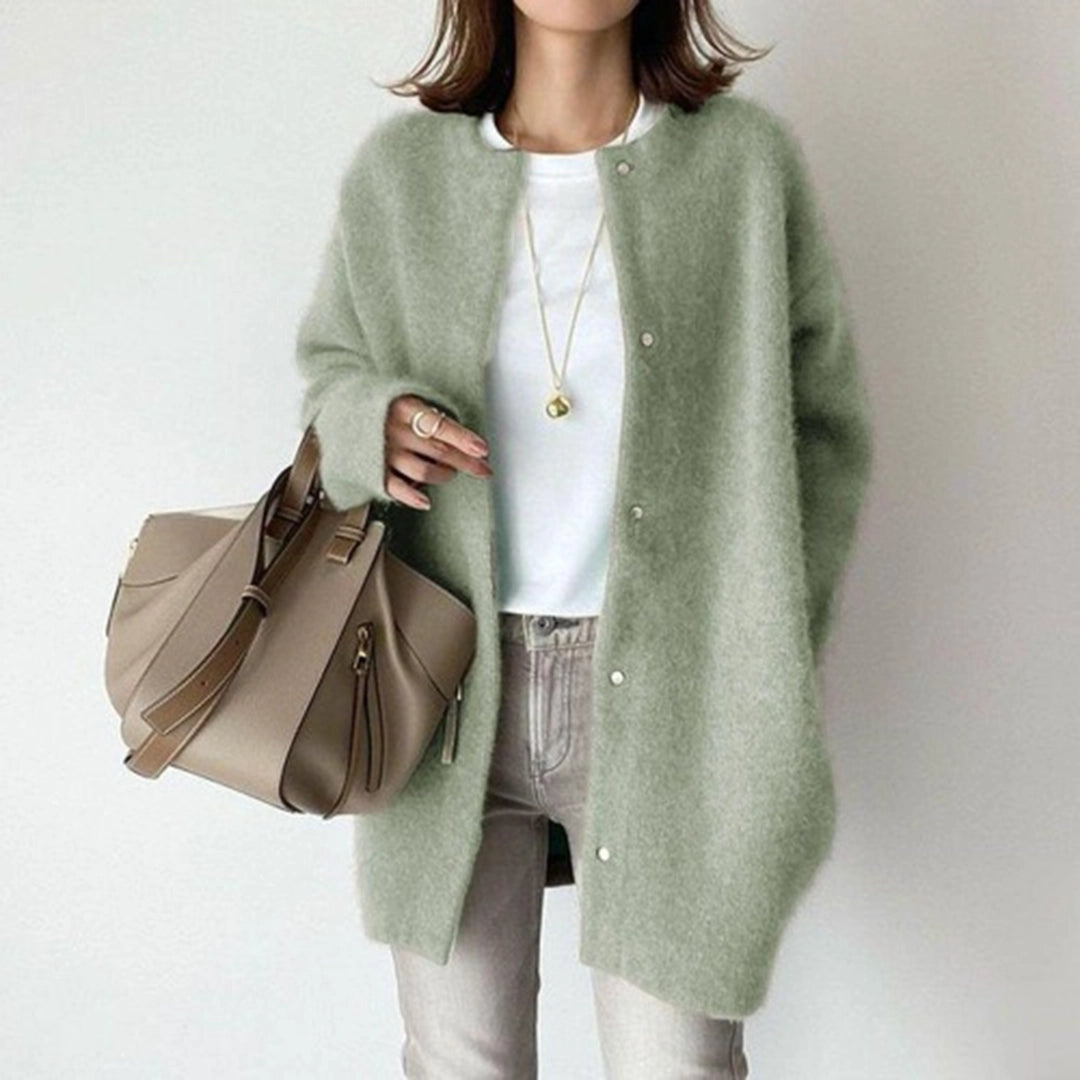 Weiche Winterstrickjacke - Jasmin