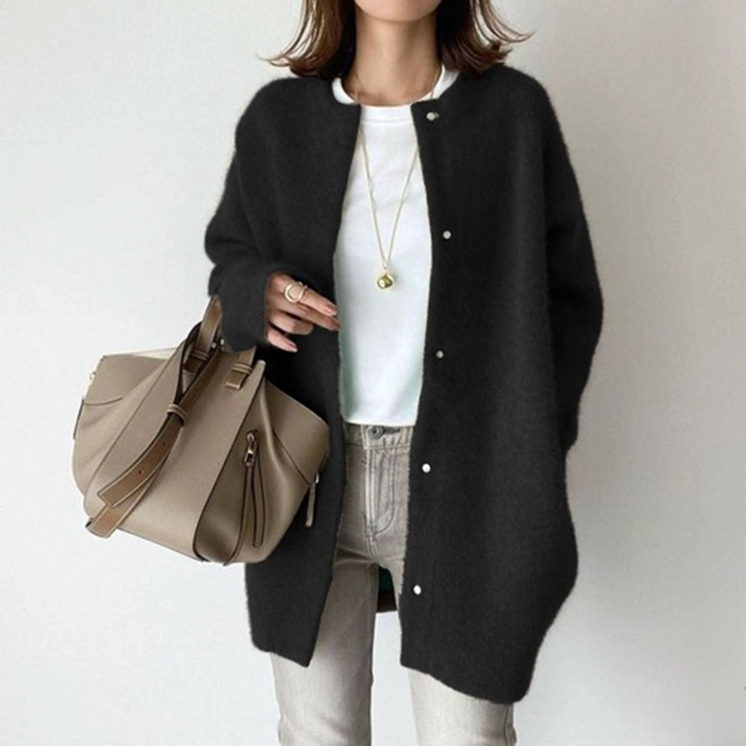 Weiche Winterstrickjacke - Jasmin