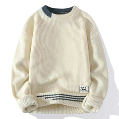 Weicher Pullover für den Winter - Dennis in Beige