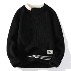 Weicher Pullover für den Winter - Dennis in Schwarz