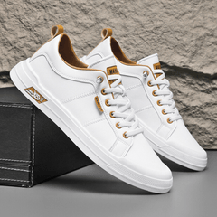 Jonas | Elegante Leder-Sneaker in Weiß