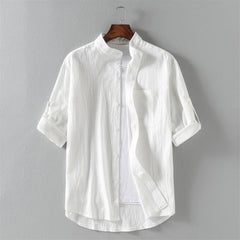 Max | Herren Button-Up Shirt Oliver im eleganten Stil in Weiß