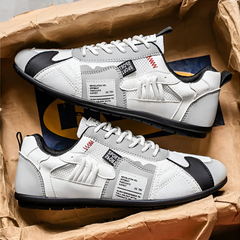 Riemelt - Bequeme Schnür Turnschuh in Weiß