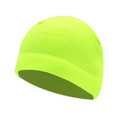 Wilma | Damen Winddichte Warme Strickmütze in Neon Gelb