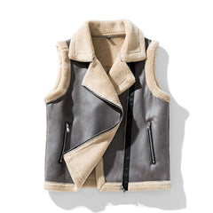 Wilma | Warme Zeitlose Heritage-Weste in Grau