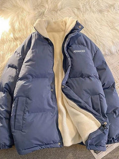 Winddichte, gesteppte Winterjacke für Männer - Ottwald in Blau