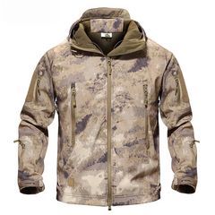 Winddichte militärische Thermojacke für Männer - Falko in ATACS