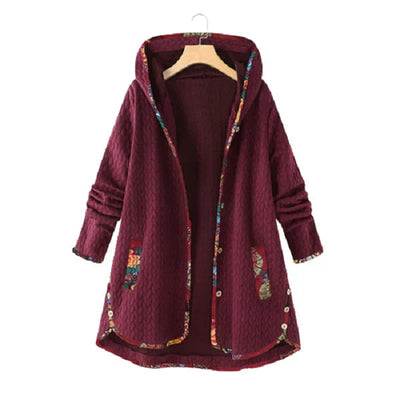 Winterjacke mit Kapuze für Frauen - Monika