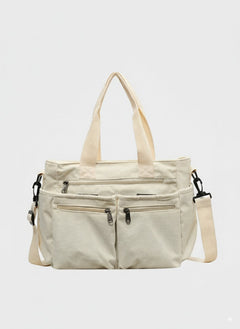 OLIVA Tote | Vielseitige und Stilvolle Tasche aus Hochwertigem Cord in Beige