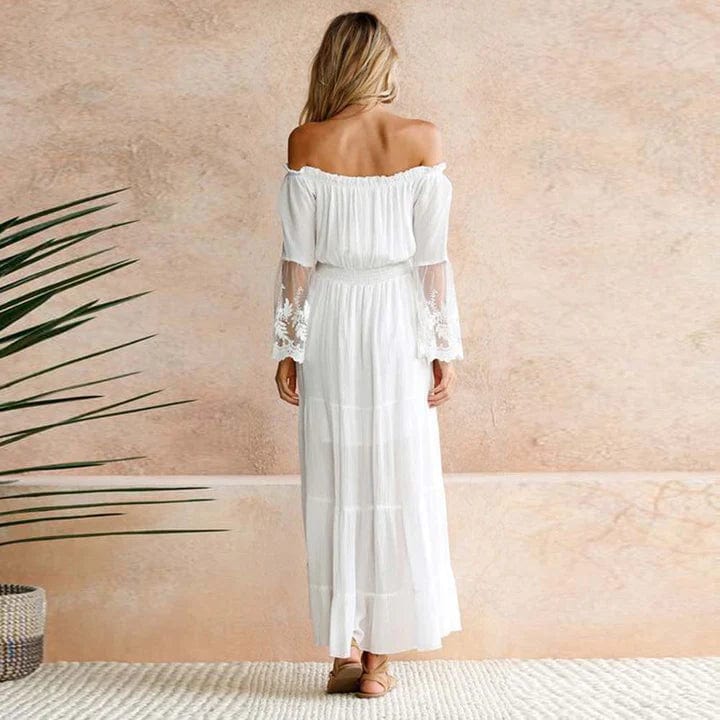 Langes Strandkleid