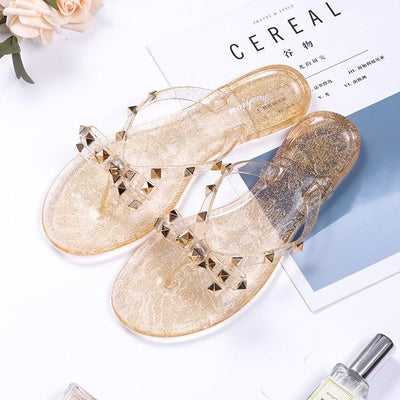 Nikki® | Flip-Flops-Sandalen mit Schleife und Nieten