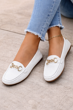 Yara | Loafer in Weiß