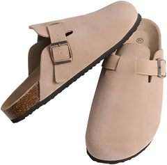 Damenhausschuhe mit Orthopädischer Unterstützung - Stil & Komfort in Beige