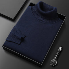 Teodor - Pullover - Rollkragen in Dunkelblau