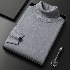 Teodor - Pullover - Rollkragen in Dunkelgrau