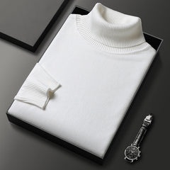 Teodor - Pullover - Rollkragen in Weiß