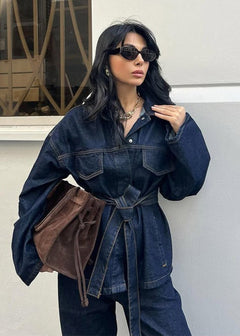 Avery Gürteltaschen-Denim-Set in Denim