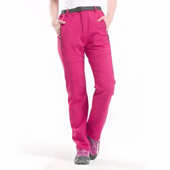 Widerstandsfähige & Wasserdichte Wanderhose für Damen in Purpur